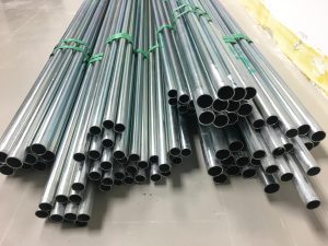 Emt.,Pipes,On,The,Floor,,Electrical,Conduit,For,Wiring,Cable